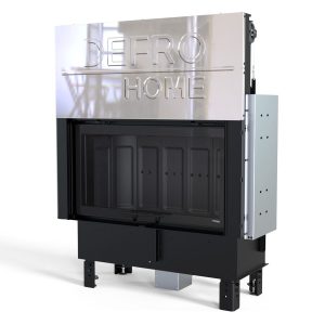Каминная топка DEFRO HOME INTRA LA G (ЧЕРНЫЙ ШАМОТ)