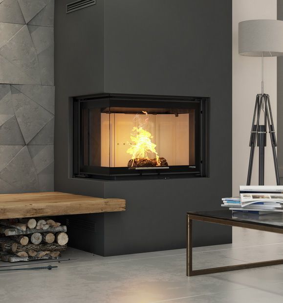 Каминная топка DEFRO HOME INTRA ME BL G