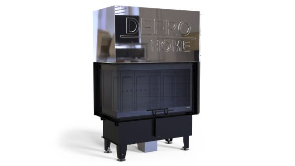 Каминная топка DEFRO HOME INTRA ME BL G (ЧЕРНЫЙ ШАМОТ)