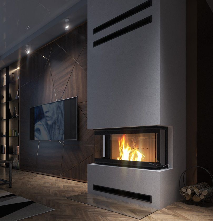 Каминная топка DEFRO HOME INTRA SM C
