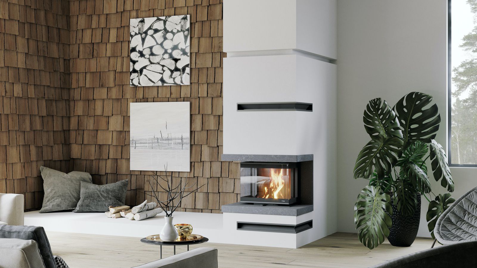 Каминная топка DEFRO HOME INTRA XSM C