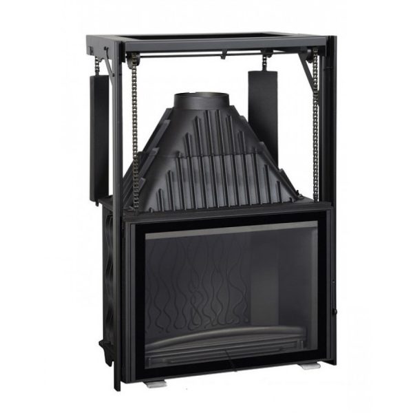 Чугунная топка INVICTA Grand Angle 800 RELEVABLE