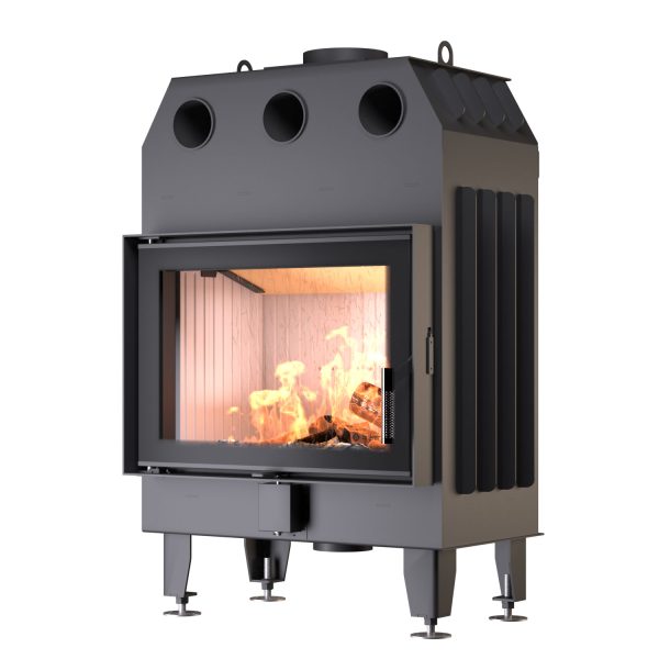 Камінна топка BOKAR 7050 (15.2 kW) white ceramatex