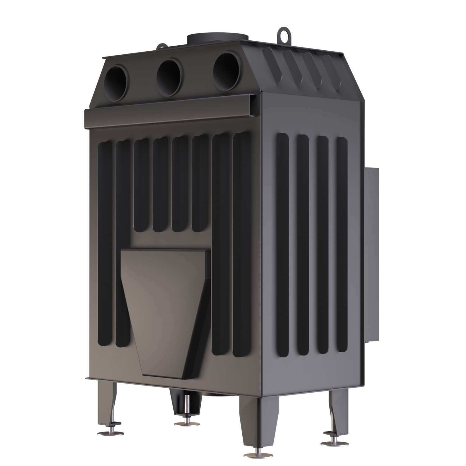 Камінна топка BOKAR 7050 (15.2 kW) white ceramatex