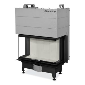 Romotop HEAT C 3g L 80.52.31.24 — трёхсторонняя каминная топка с подъёмным механизмом