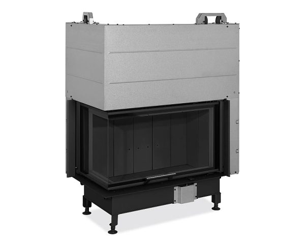 Romotop HEAT L 3g L 81.51.40.26 — угловая каминная топка тёмная камера