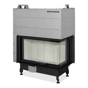Romotop HEAT R 3g L 81.51.40.24 — угловая каминная топка с гильотиной правая