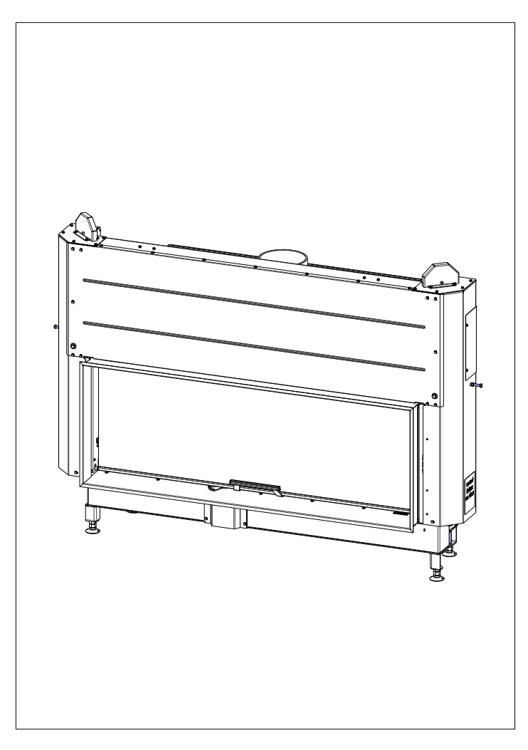 Romotop HEAT 3g L 140.50.01 – широкоформатна камінна топка з гільйотиною