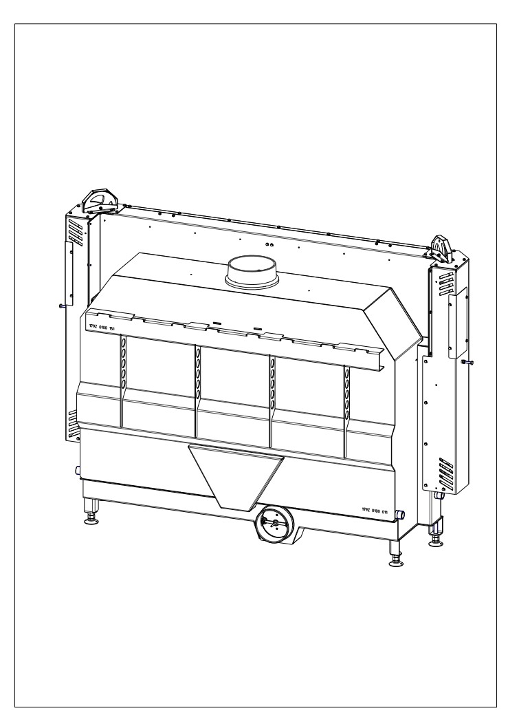 Romotop HEAT 3g L 140.50.01 – широкоформатна камінна топка з гільйотиною