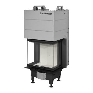 Romotop HEAT C 3g L 50.52.31.24 — трёхсторонняя топка для камина с подъёмным механизмом