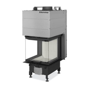 Romotop HEAT U 3g L 50.52.50.24 — трёхсторонняя топка для камина с гильотиной