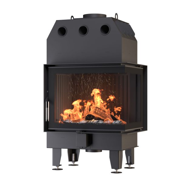 Камінна топка BOKAR 655047 R (14,5 kW ) black ceramatex
