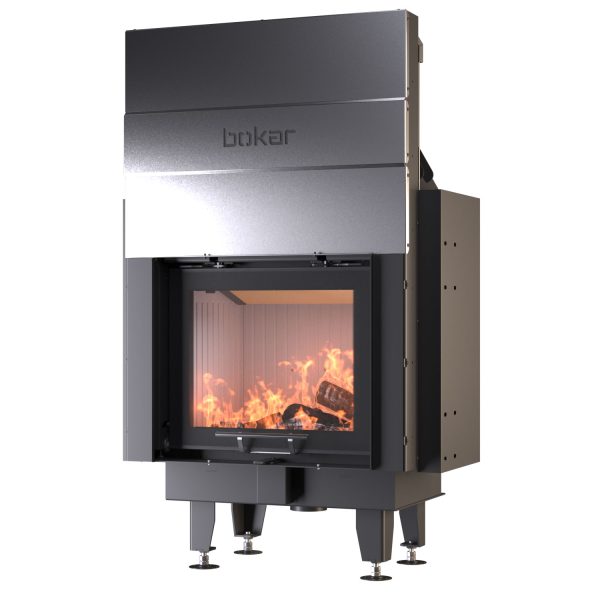 Камінна топка BOKAR 6050G (14,4 kW ) White ceramatex