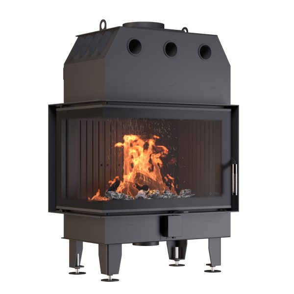 Камінна топка BOKAR 755047 L (15,2 kW ) black ceramatex