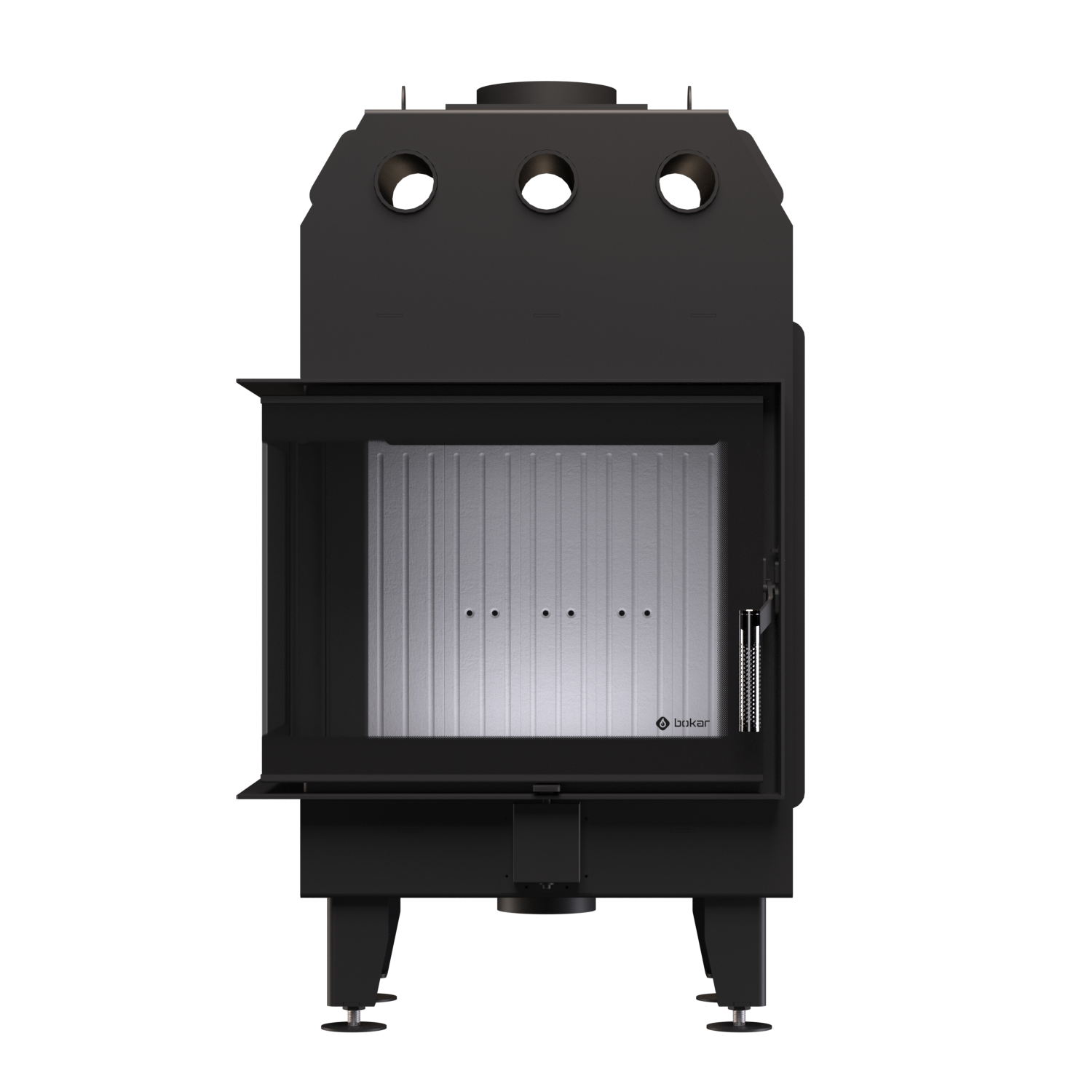 Каминная топка BOKAR 655047 L (14,5 kW ) white ceramatex