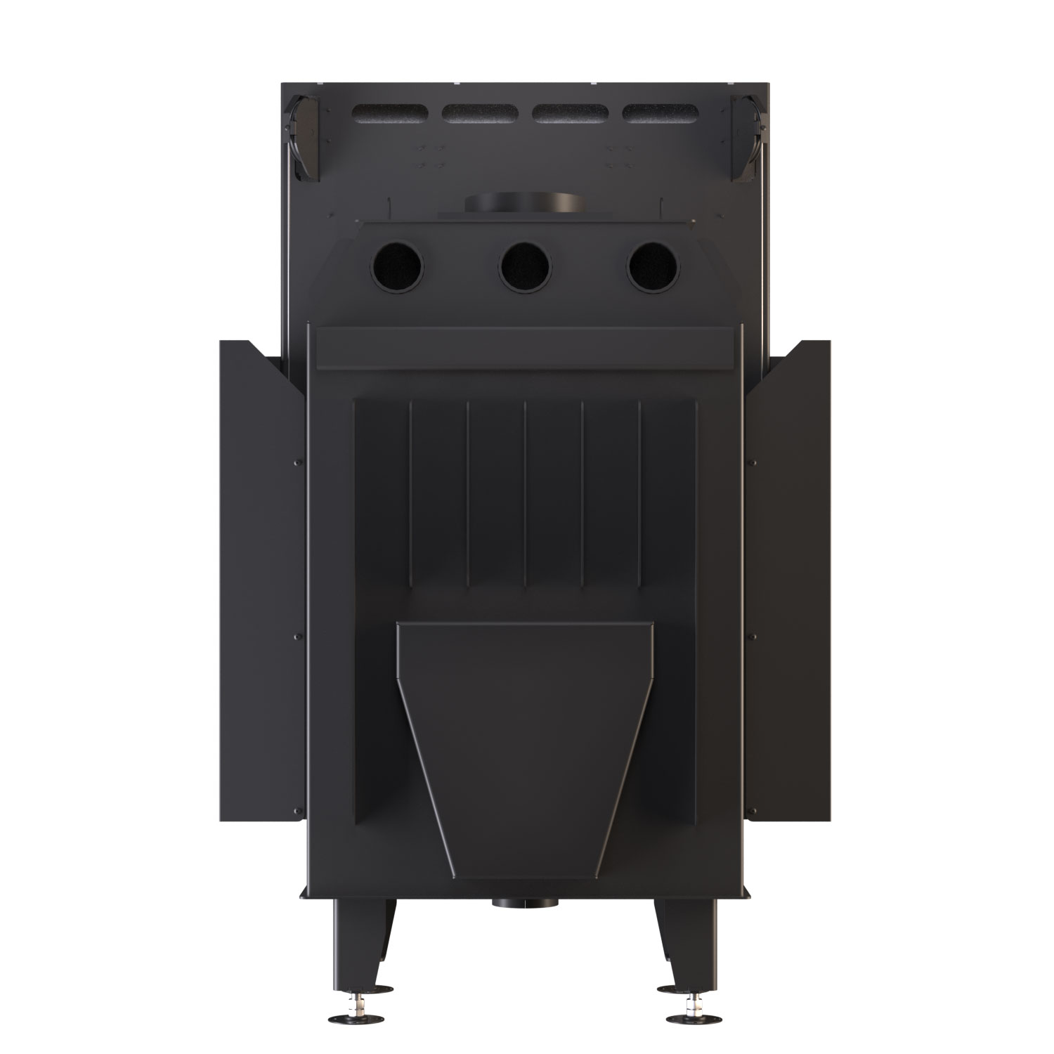 Каминная топка BOKAR 6050G (14,4 kW ) black ceramatex