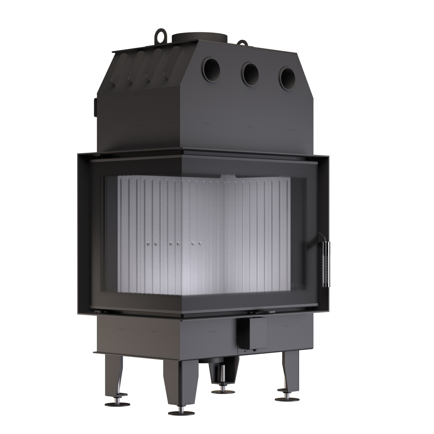 Каминная топка BOKAR 655047 L (14,5 kW ) white ceramatex