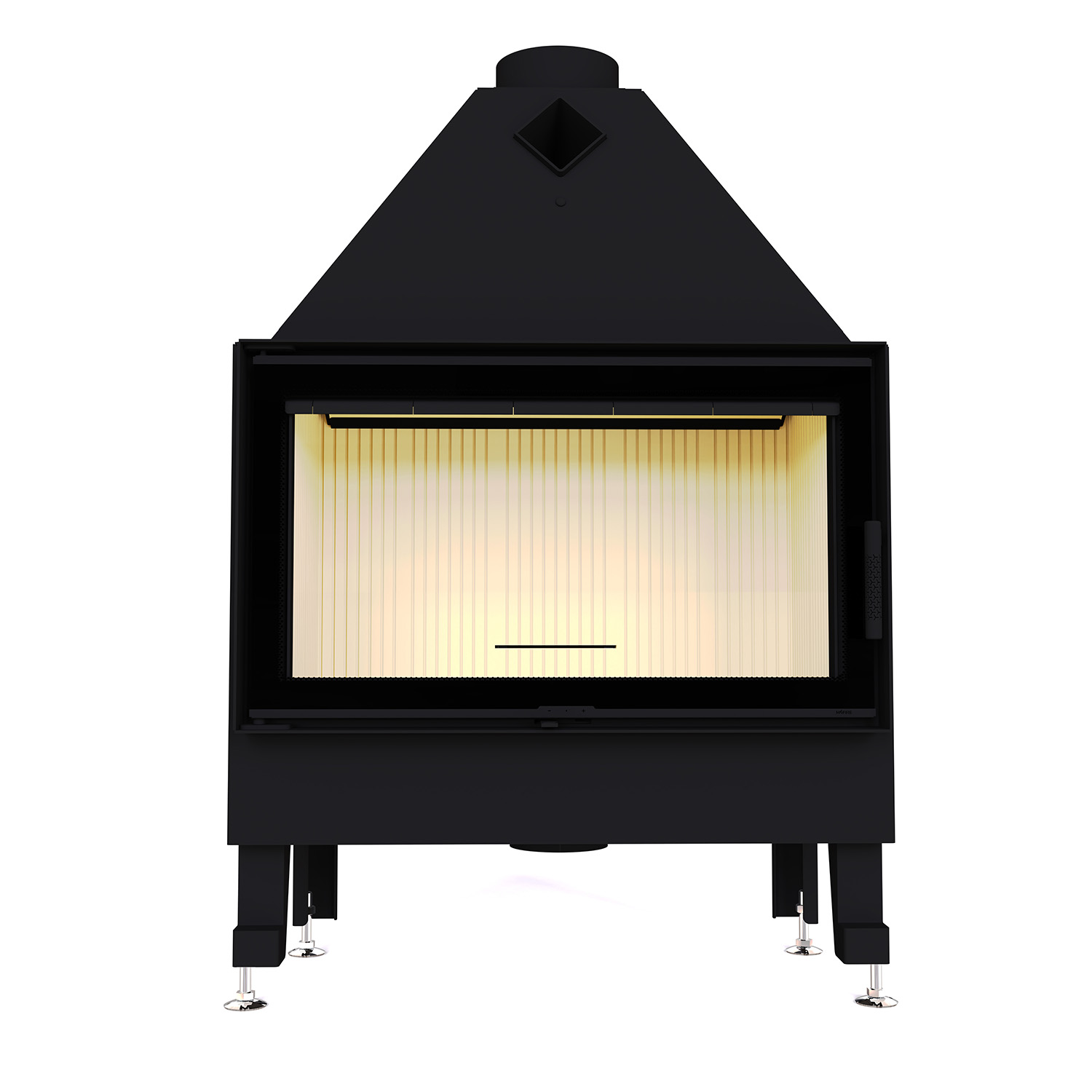 Камінна топка M-FIRE 90 пряма (19kW)
