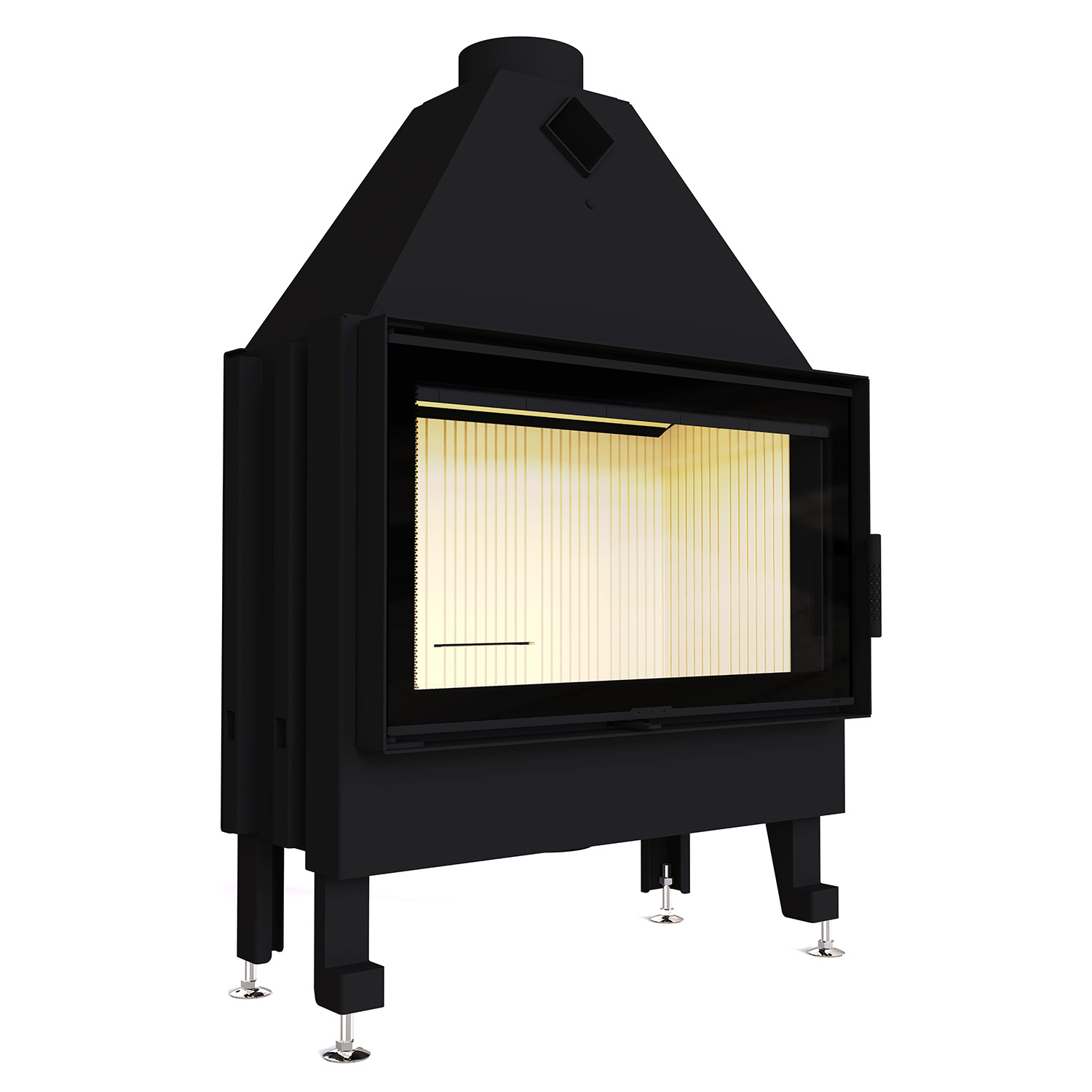 Камінна топка M-FIRE 90 пряма (19kW)