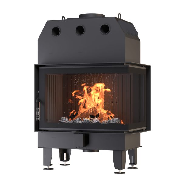 Каминная топка BOKAR 755047 R (15,2 kW ) black ceramatex
