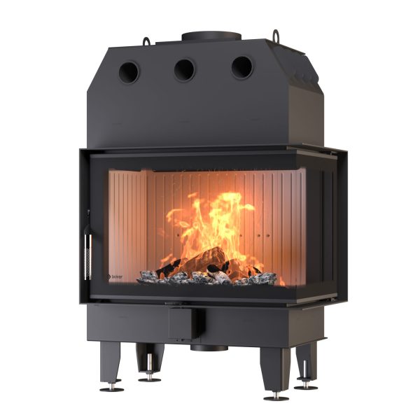 Каминная топка BOKAR 755047 R (15,2 kW ) white ceramatex