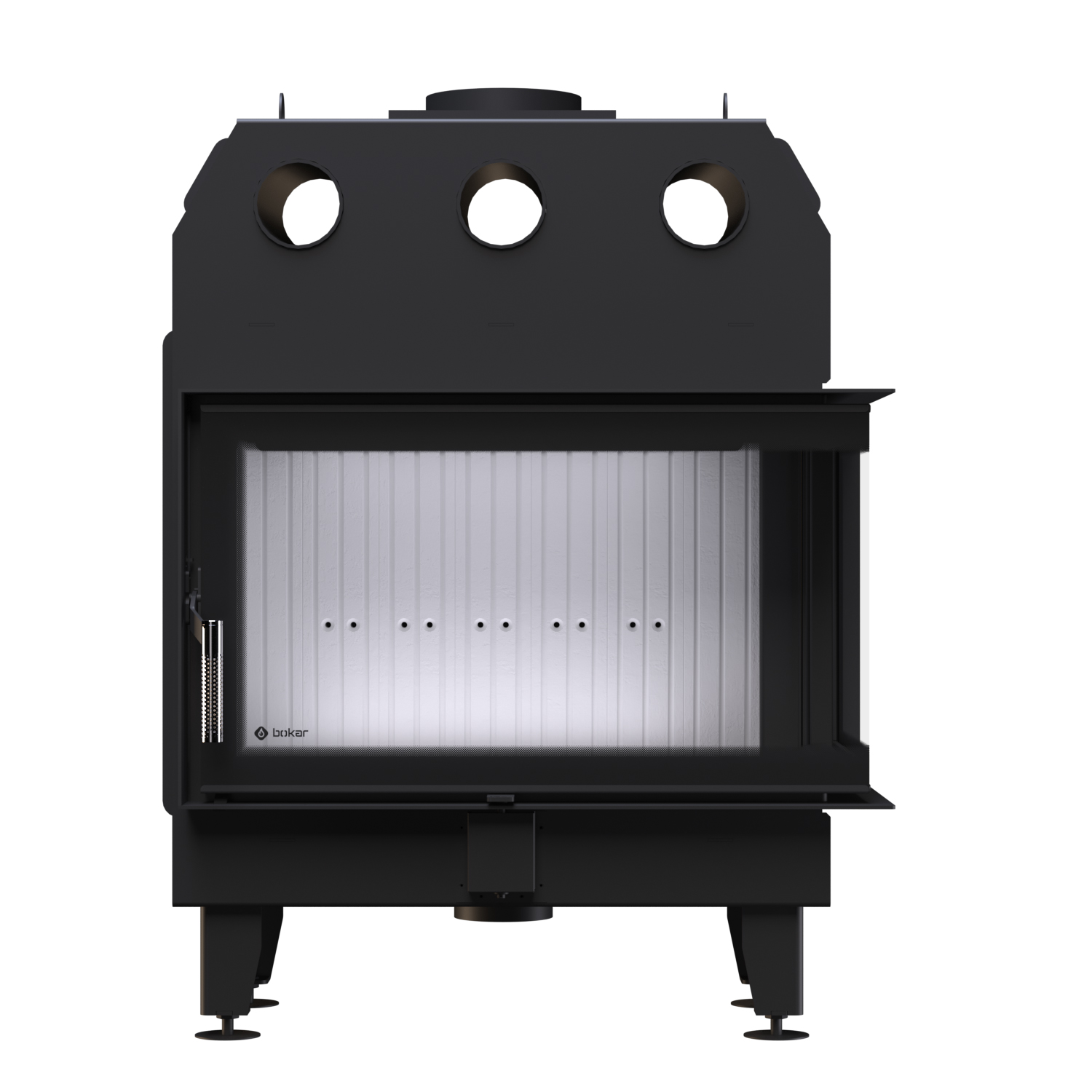 Камінна топка BOKAR 855047 R (17,0 kW ) white ceramatex