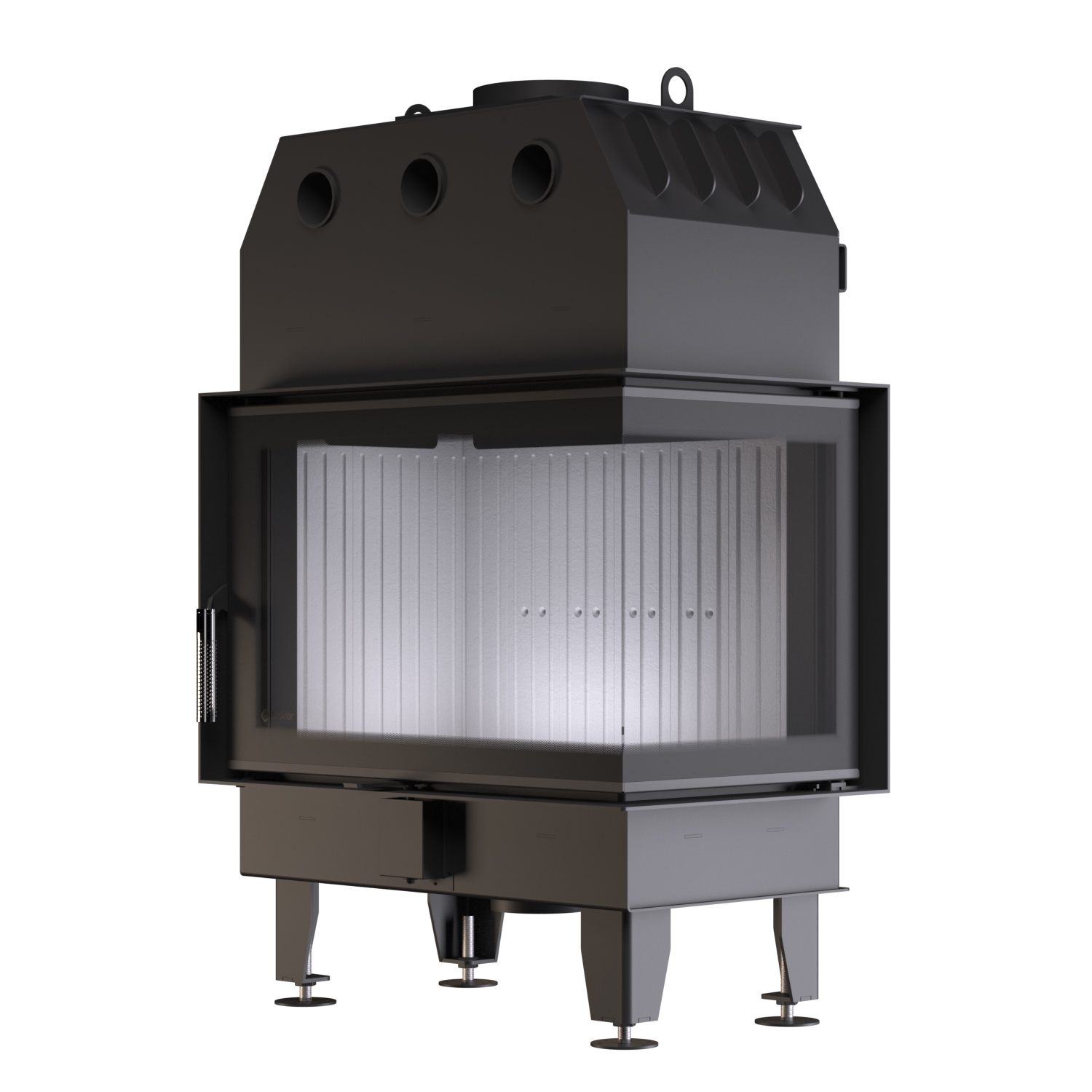 Каминная топка BOKAR 755047 R (15,2 kW ) white ceramatex
