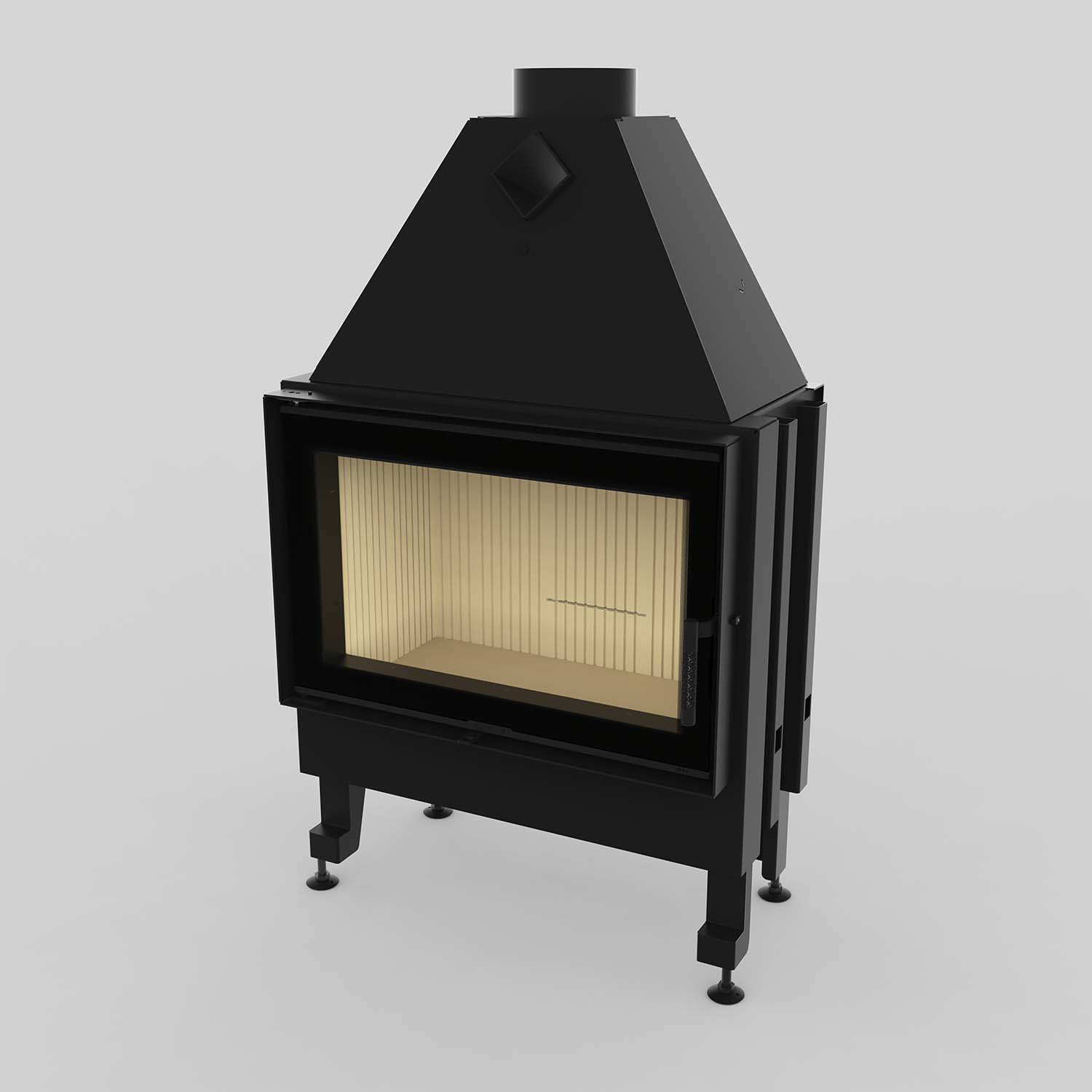 Камінна топка M-FIRE 80 пряма (17kW)