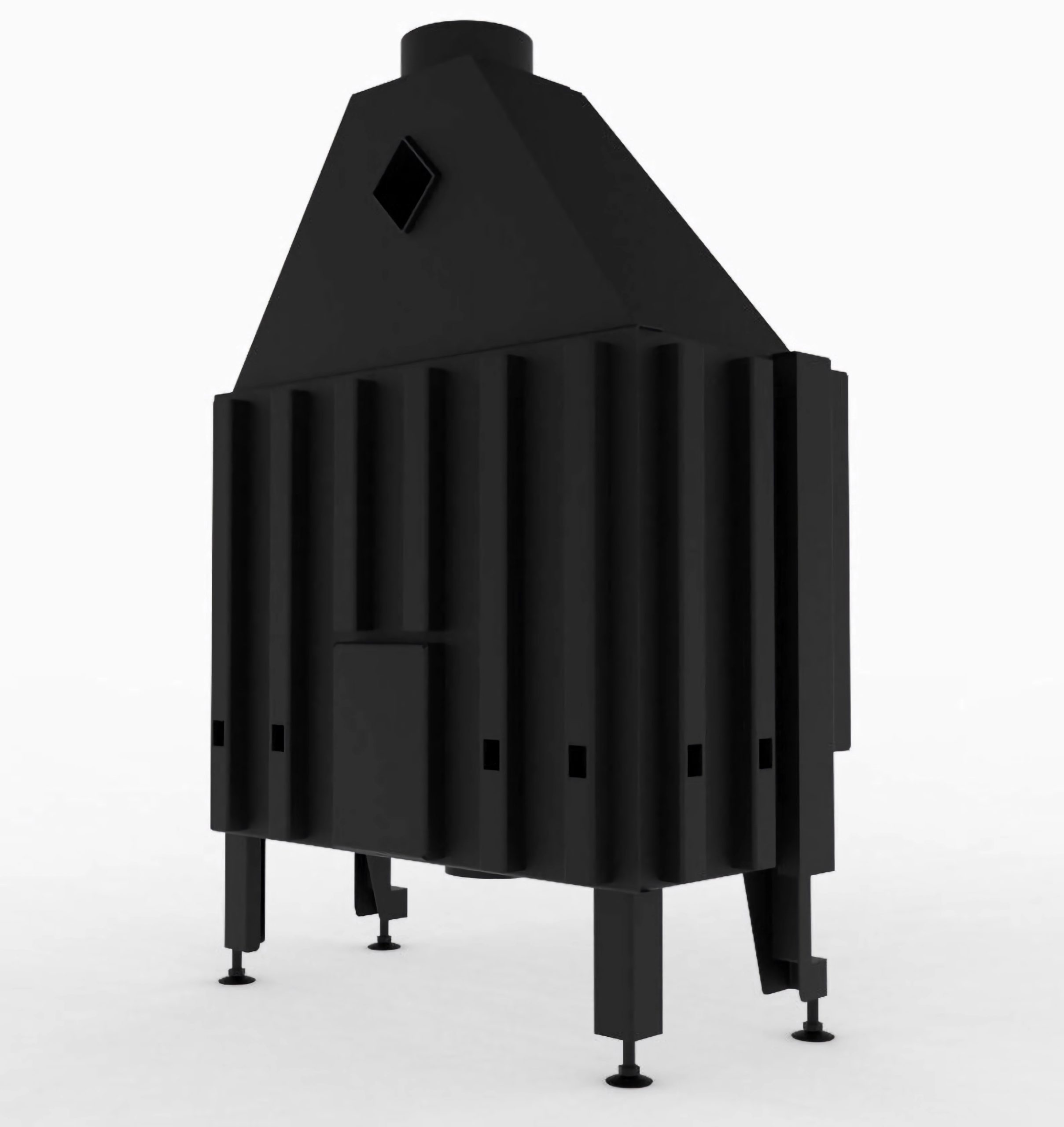 Камінна топка M-FIRE 90 пряма (19kW)