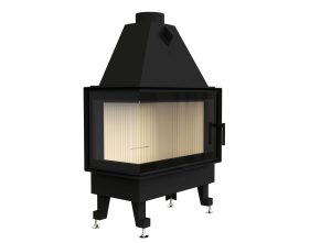 Каминная топка M-FIRE 80 (890/540) угловая левая (17kW)