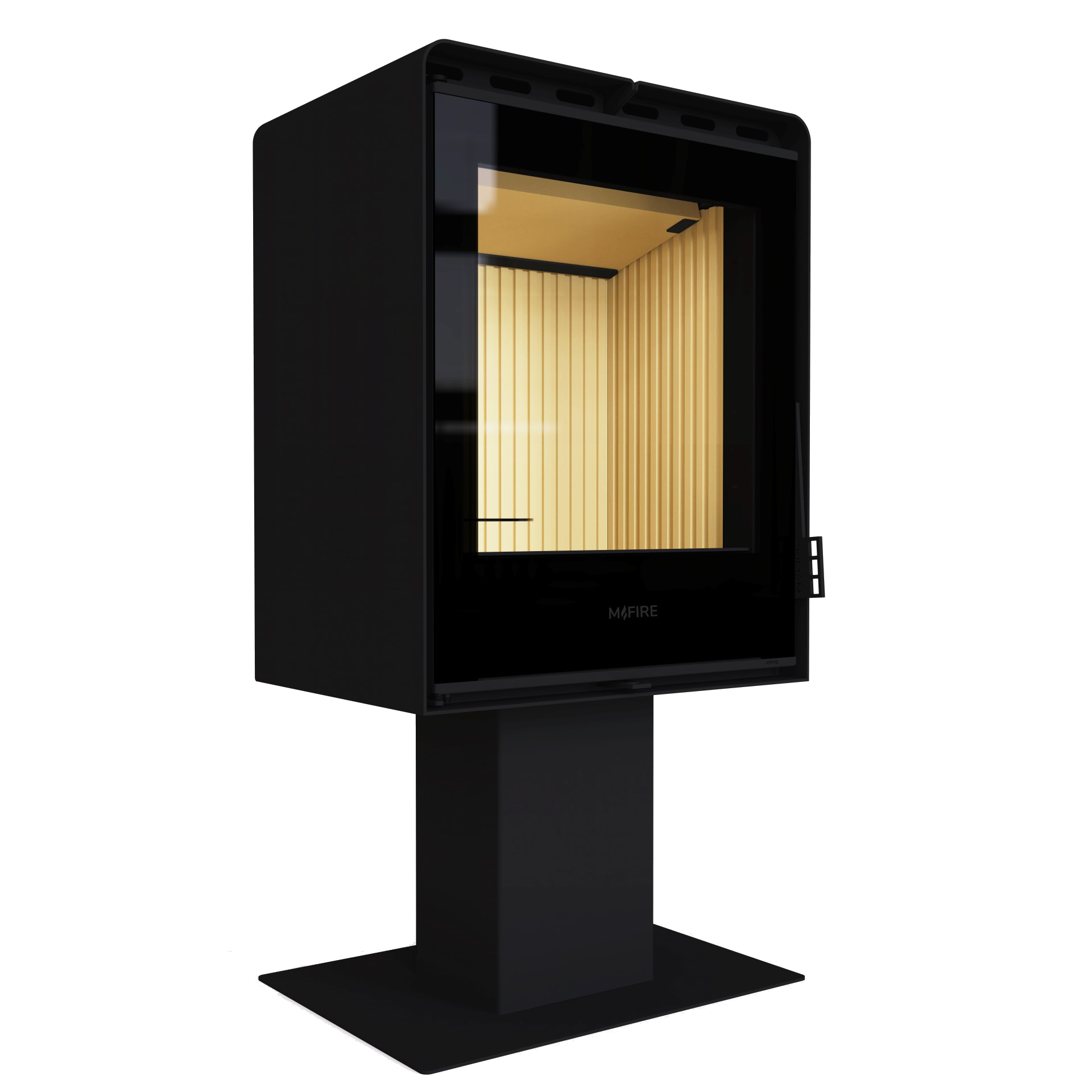 Печь стальная M-Fire Santorini на ножке (12kW)