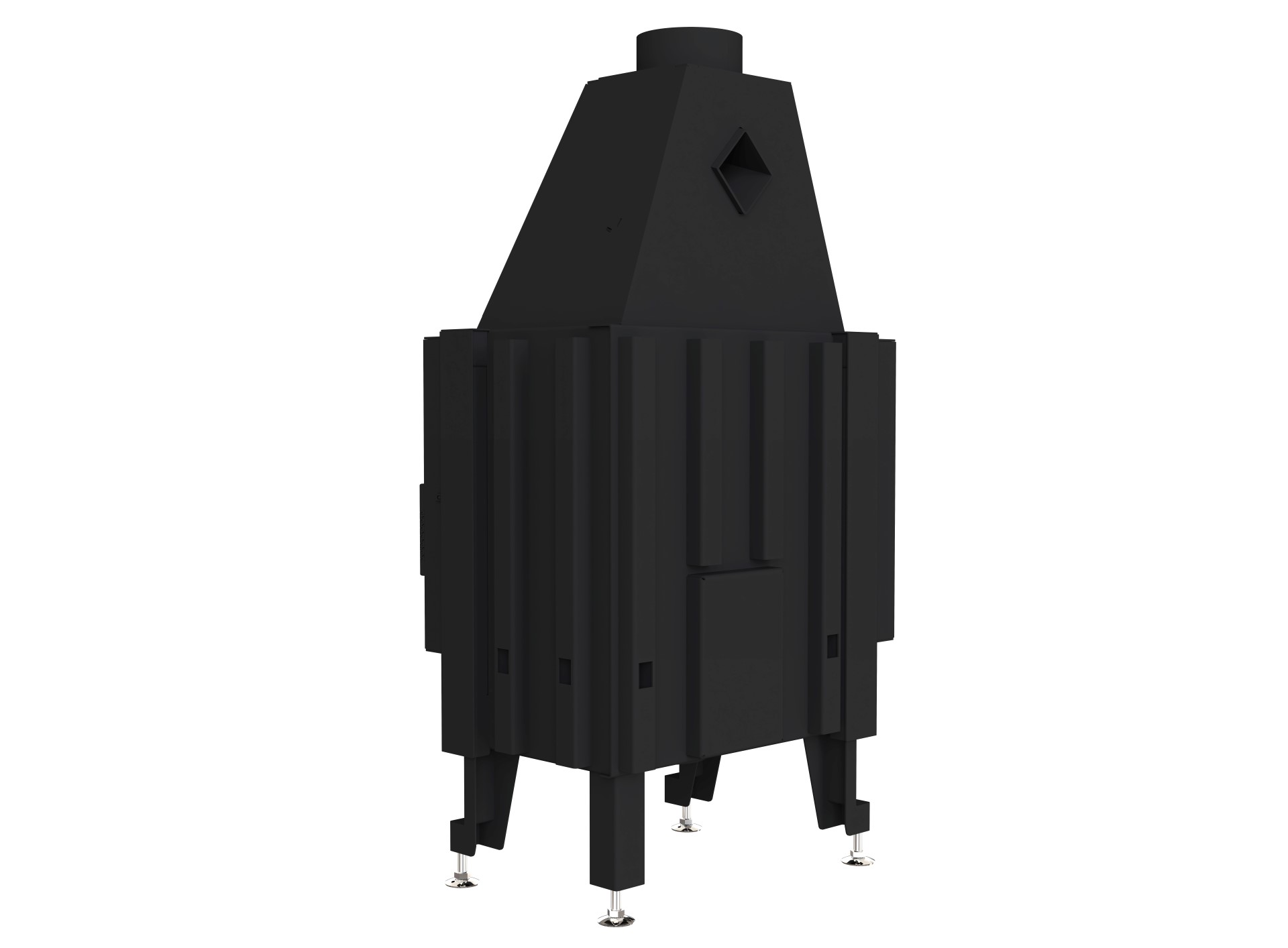 Камінна топка M-FIRE 60 (690/540) кутова ліва (14kW)
