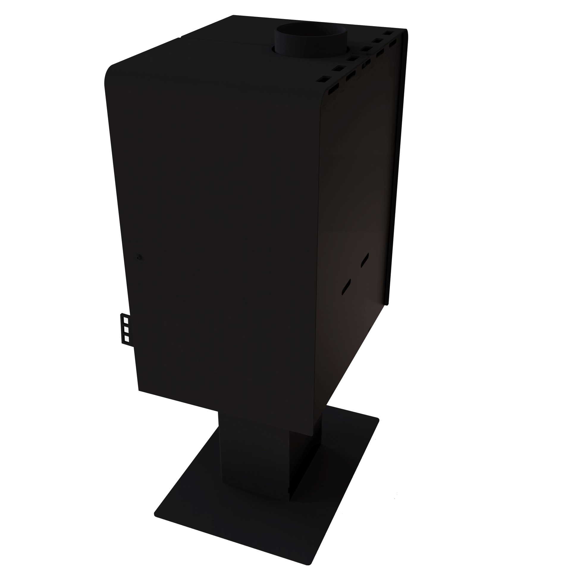 Печь стальная M-Fire Santorini на ножке (12kW)