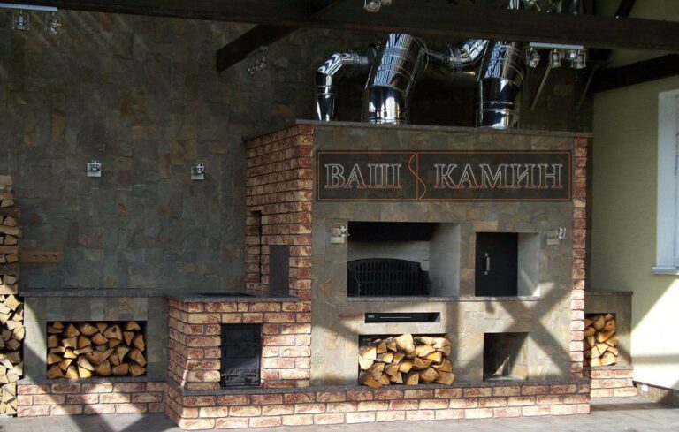 Барбекю та печі — роботи «Ваш камін»