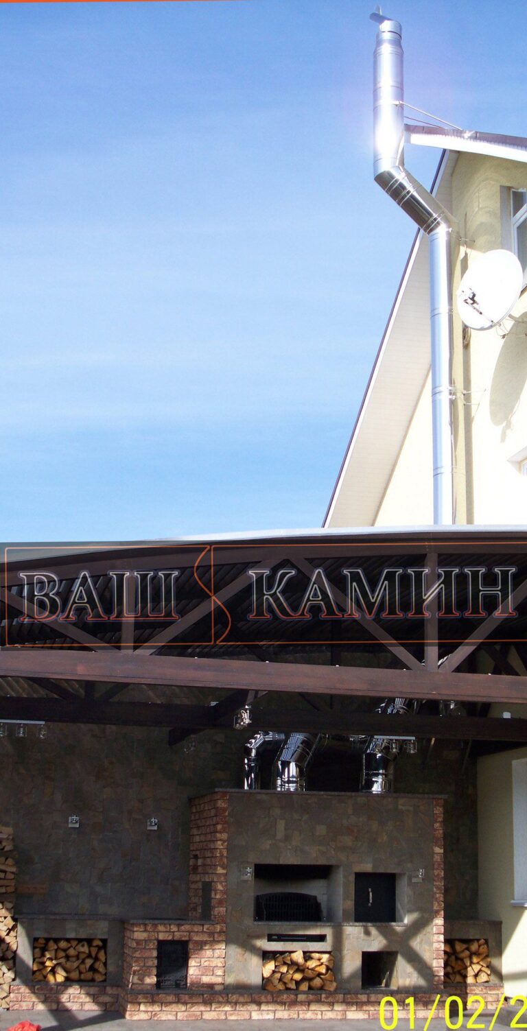 Барбекю та печі — роботи «Ваш камін»
