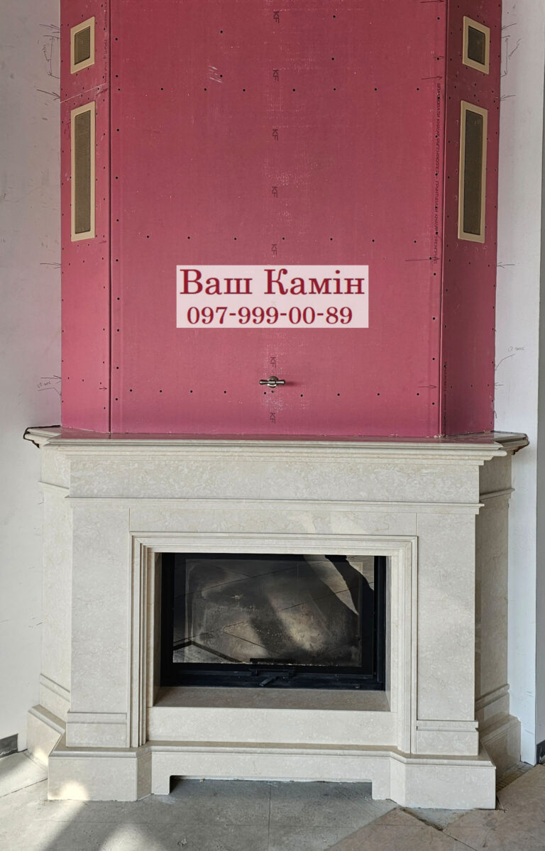 Камін англійського типу — роботи «Ваш камін»