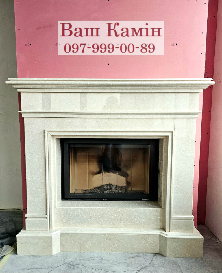 Камін англійського типу — роботи «Ваш камін»