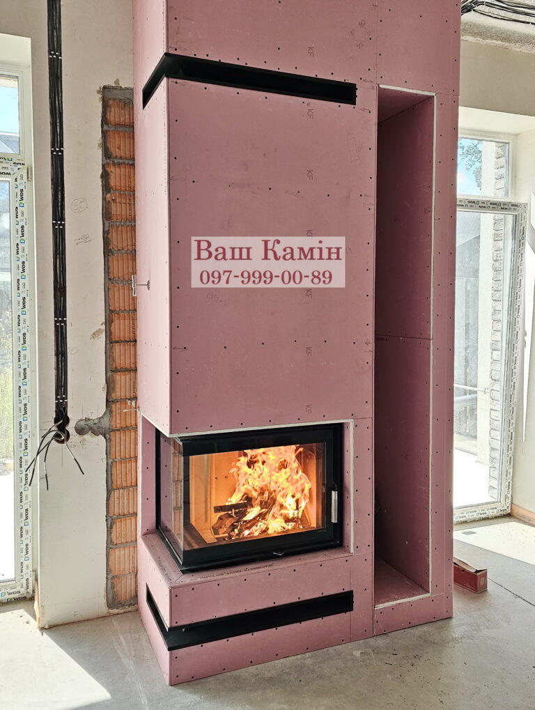 Сучасний камін — роботи «Ваш камін»