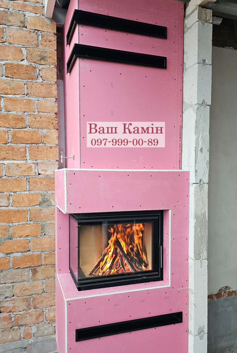 Сучасний камін — роботи «Ваш камін»