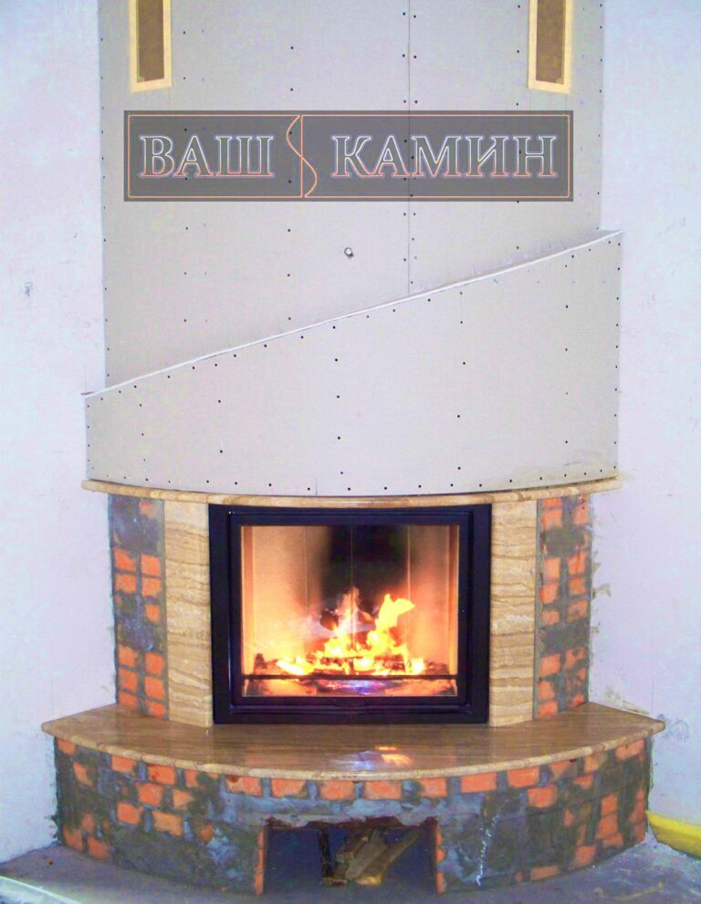 Сучасний камін — роботи «Ваш камін»