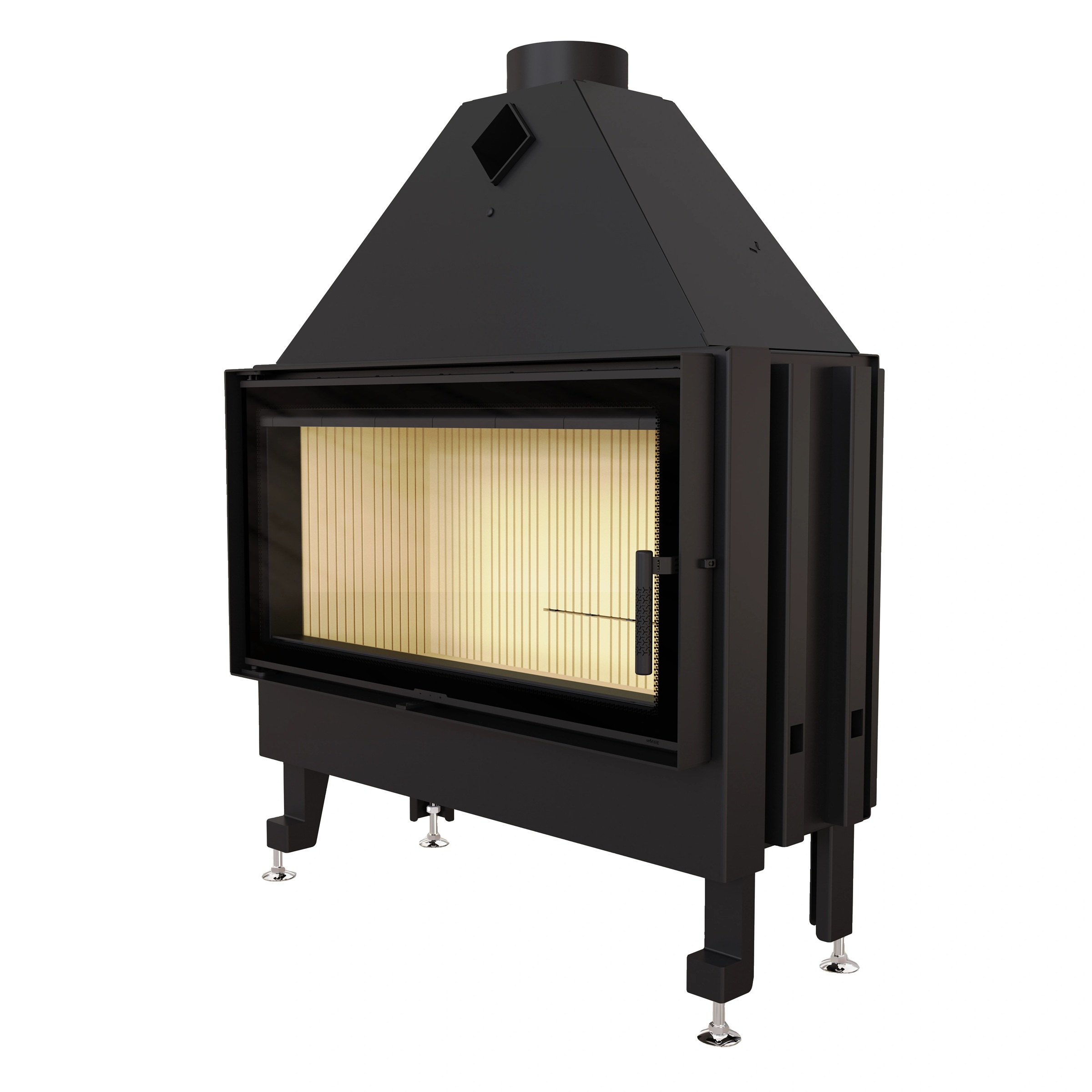 Камінна топка M-FIRE 100 пряма (20kW) - Зображення 2