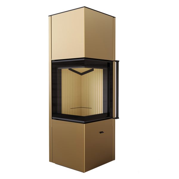 Піч сталева кутова M-Fire Corfu 9kW