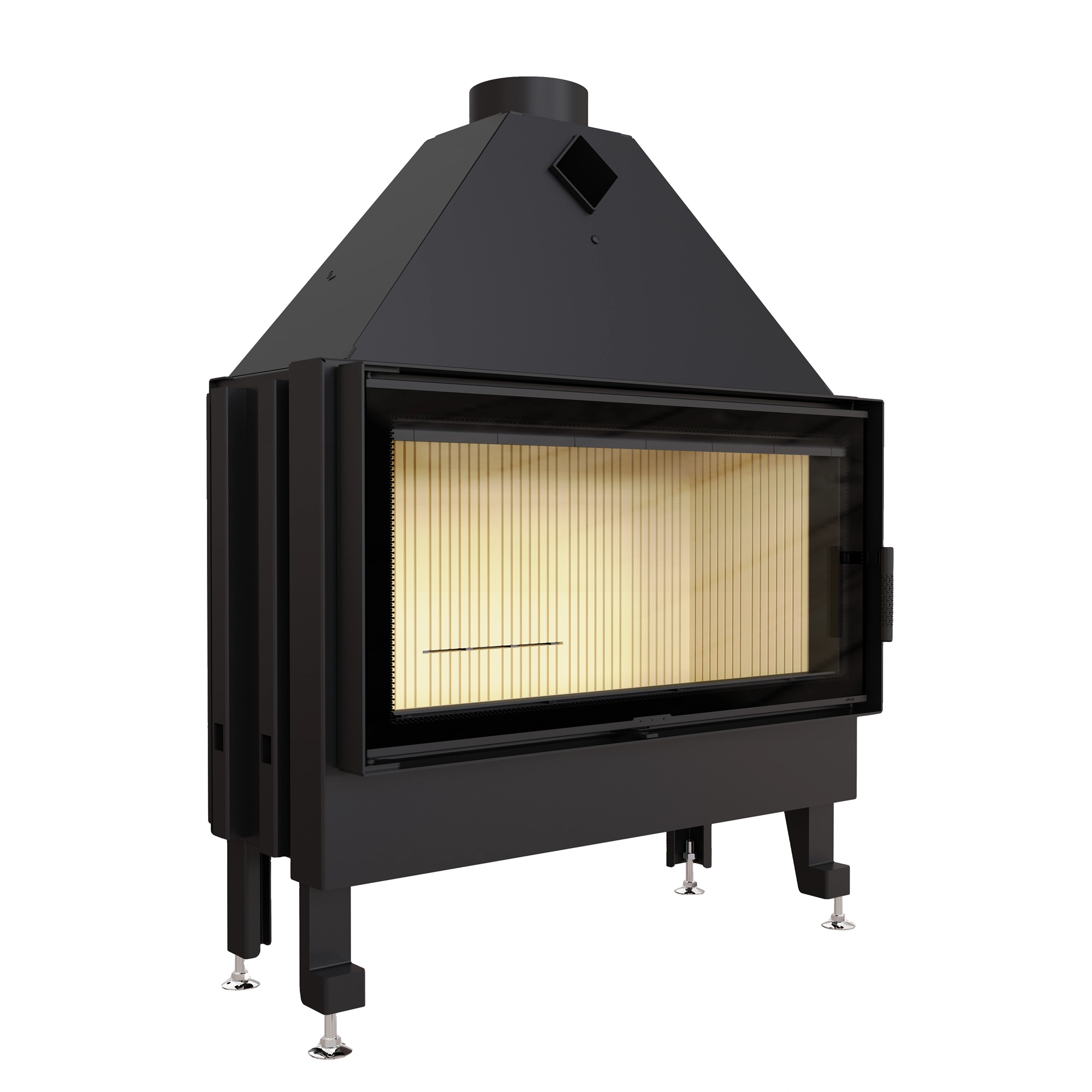 Камінна топка M-FIRE 100 пряма (20kW) - Зображення 3