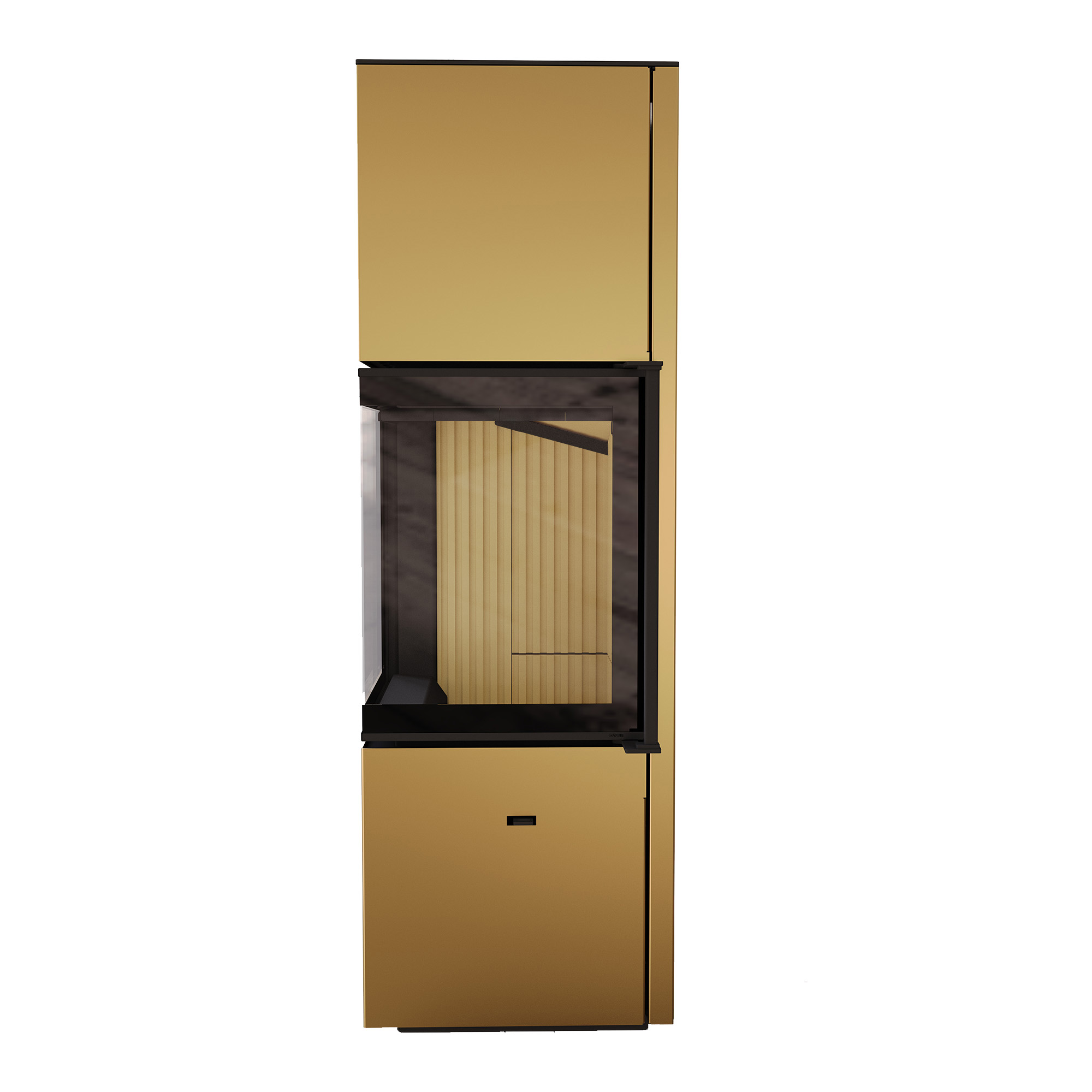 Піч сталева кутова M-Fire Corfu 9kW - Зображення 3