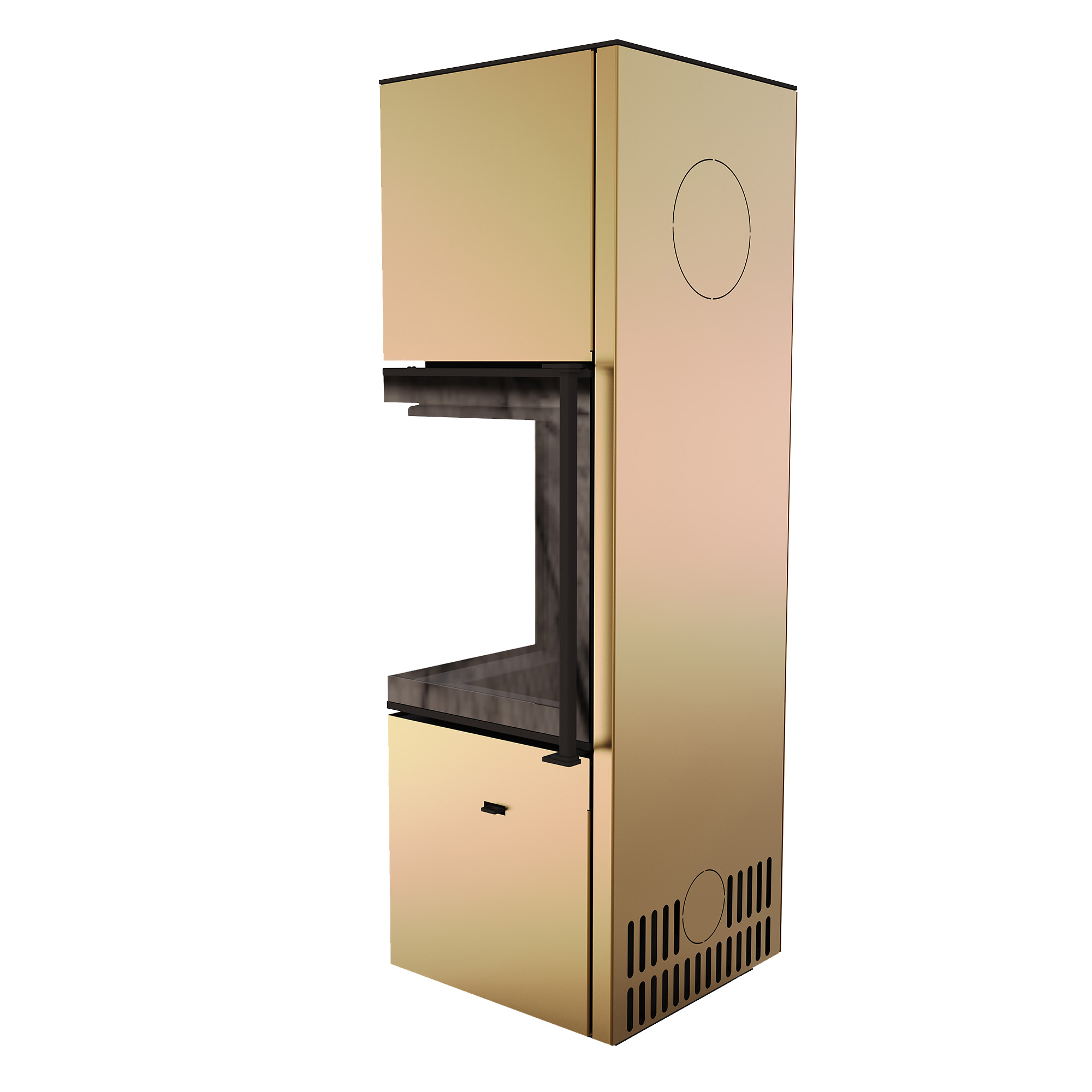 Піч сталева кутова M-Fire Corfu 9kW - Зображення 4