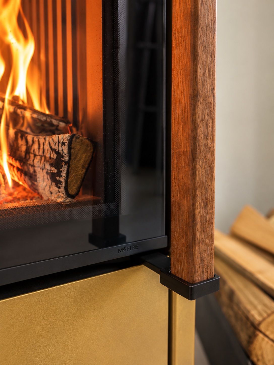 Піч сталева кутова M-Fire Corfu 9kW - Зображення 7